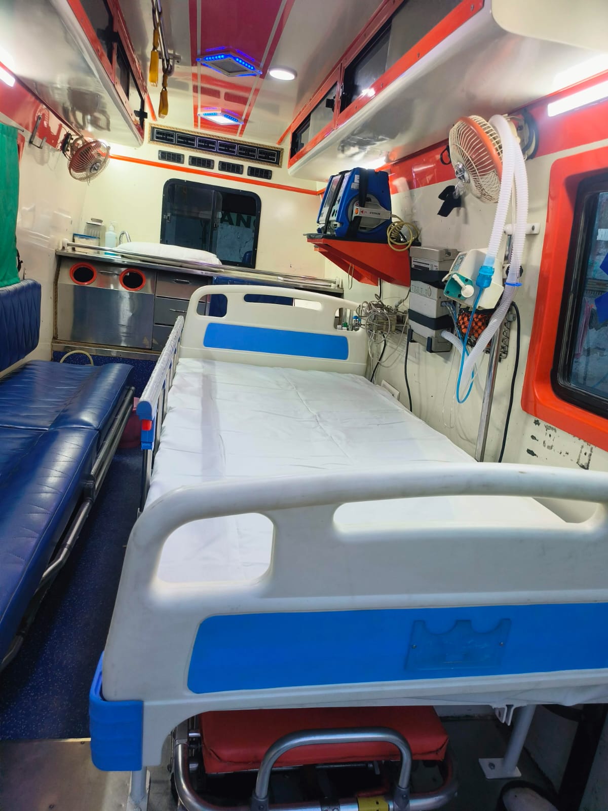 Oxygen Support Ambulance